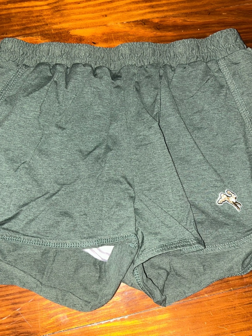 Tracksmith Dark Green Women's session Running Shorts